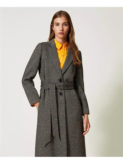 cappotto donna grigio TWINSET | TT2032/11085